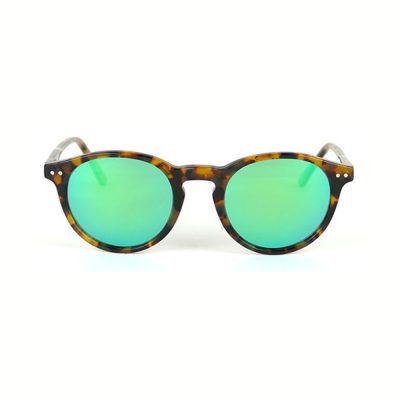 Binocle – California – Ecaille Brun- Verres Vert